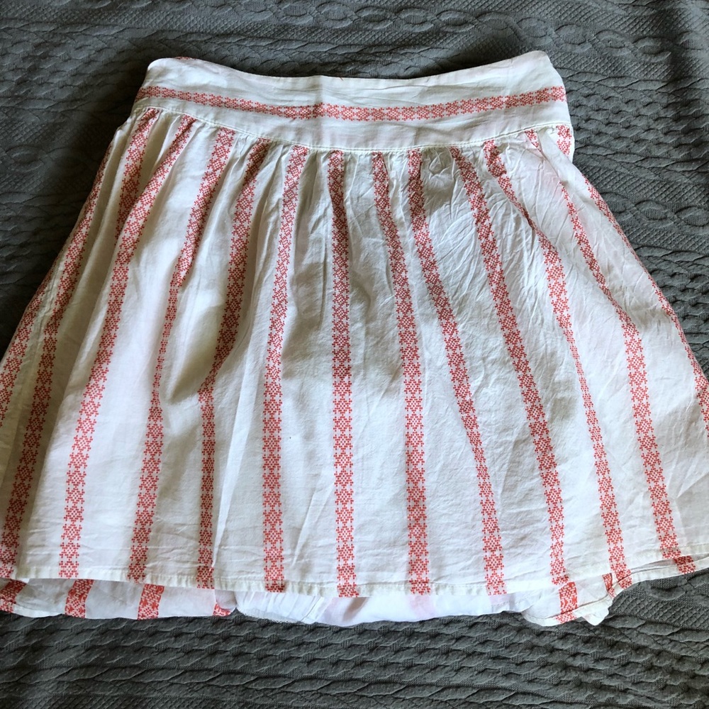 Boho mini skirt